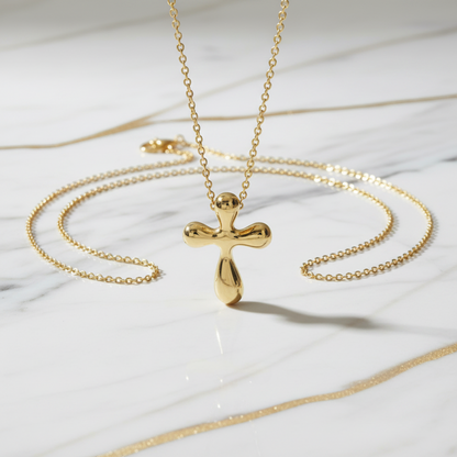 Tiffany Cross · 18K Yellow Gold