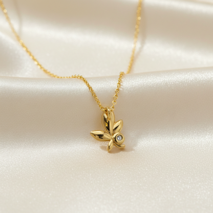 Tiffany Olive Leaf · Rose Gold · Diamond