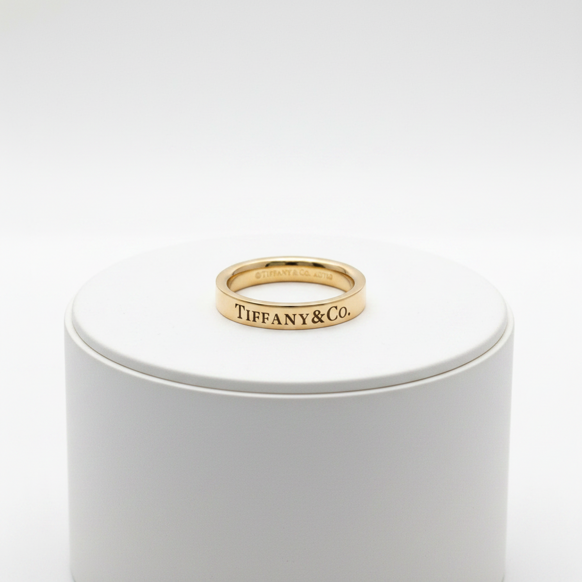 Tiffany Flat Band · Rose Gold