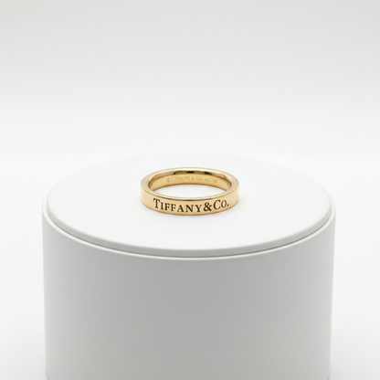 Tiffany Flat Band · Rose Gold