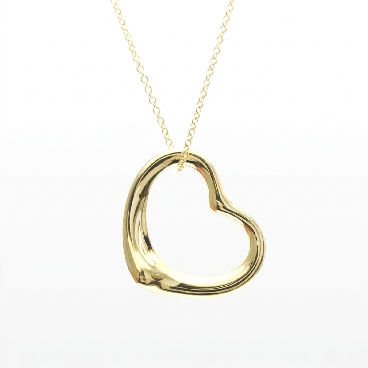 Tiffany Open Heart · 18K Yellow Gold