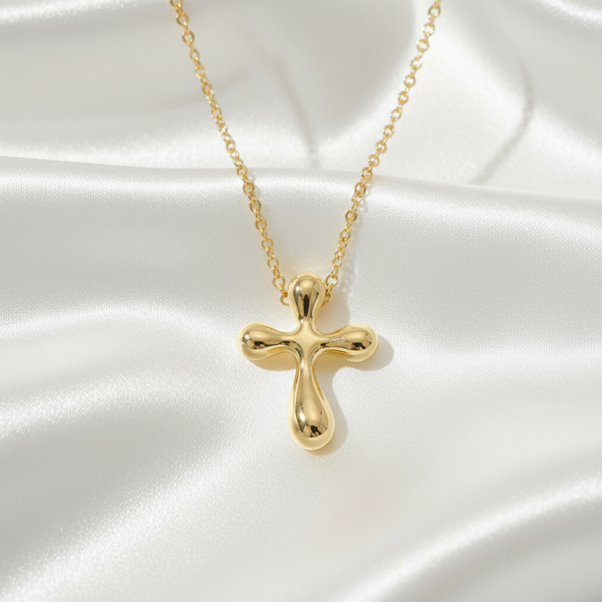 Tiffany Cross · 18K Yellow Gold