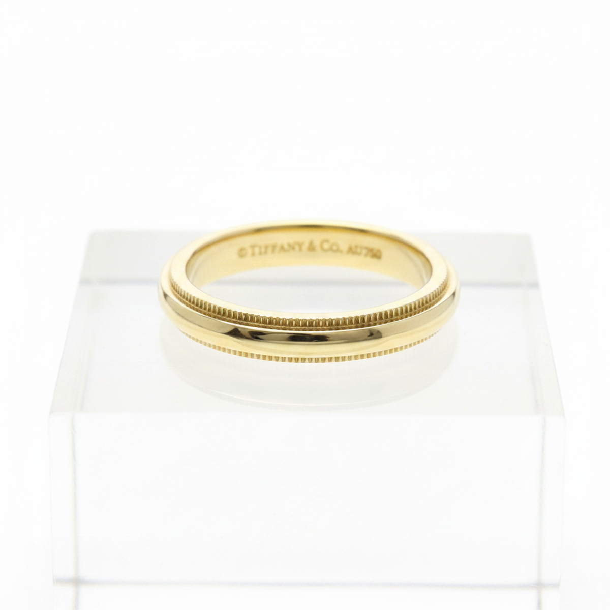 Tiffany Milgrain · 18K Yellow Gold