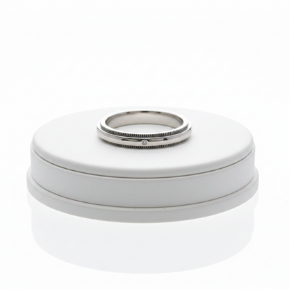 Tiffany Milgrain · Platinum · Diamond