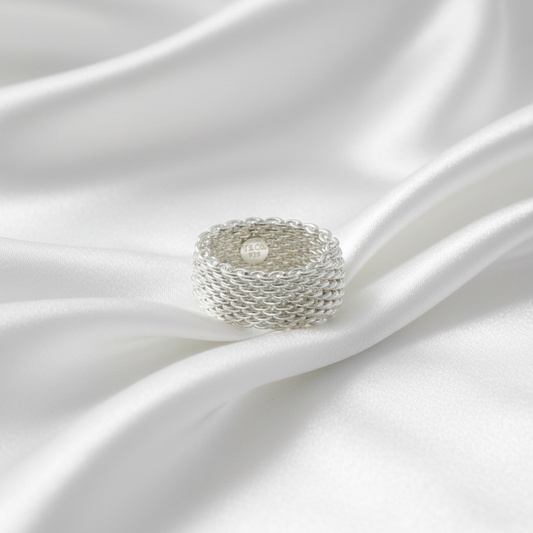 Tiffany Somerset Mesh · Sterling Silver