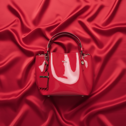 Tod's Mini Flower · Patent Leather