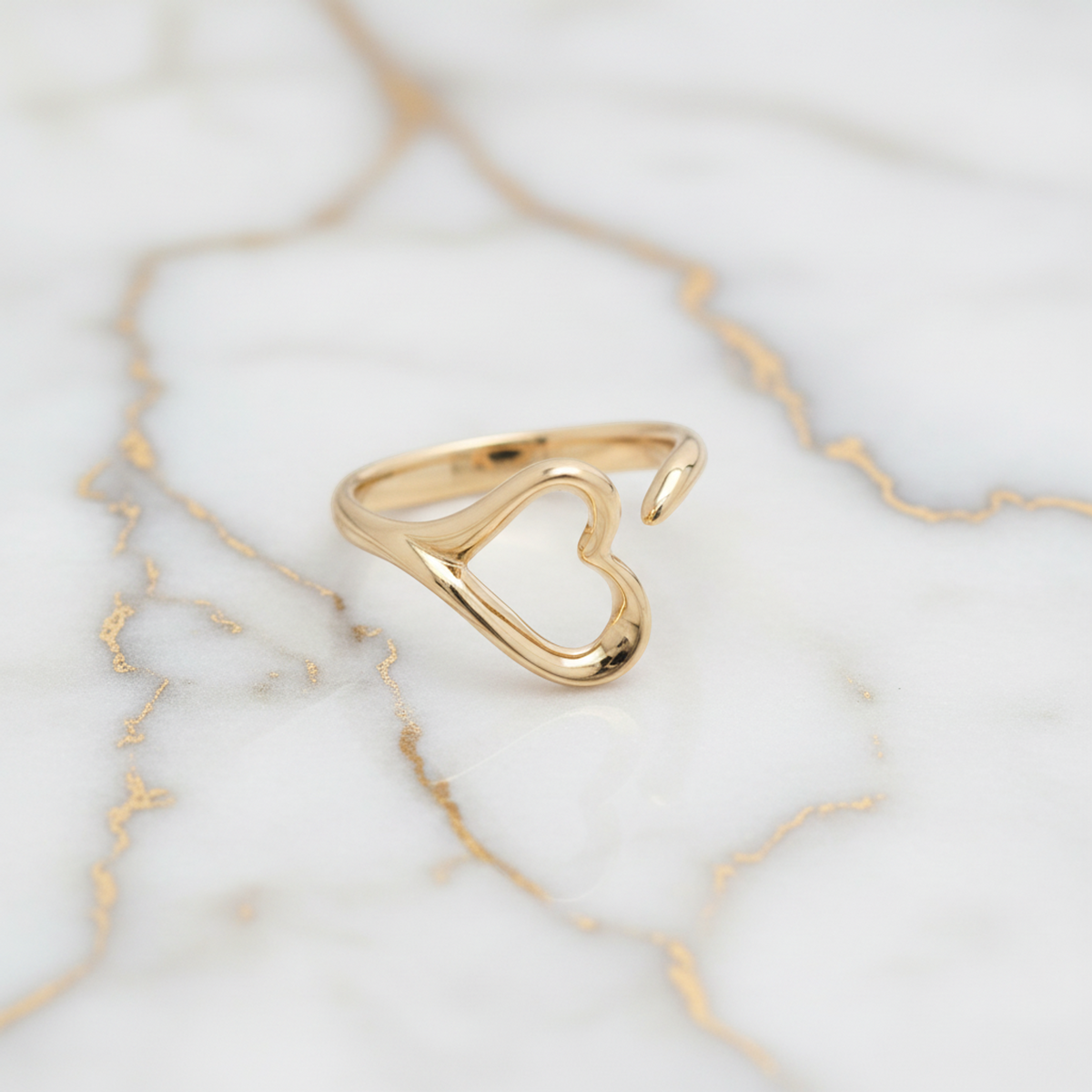 Tiffany Open Heart · Rose Gold