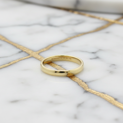 Tiffany Wedding Band · 18K Yellow Gold