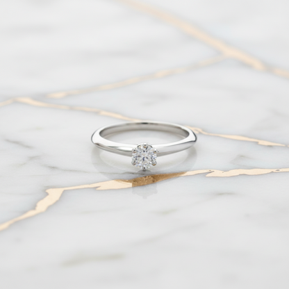 Tiffany Solitaire · Platinum · Diamond