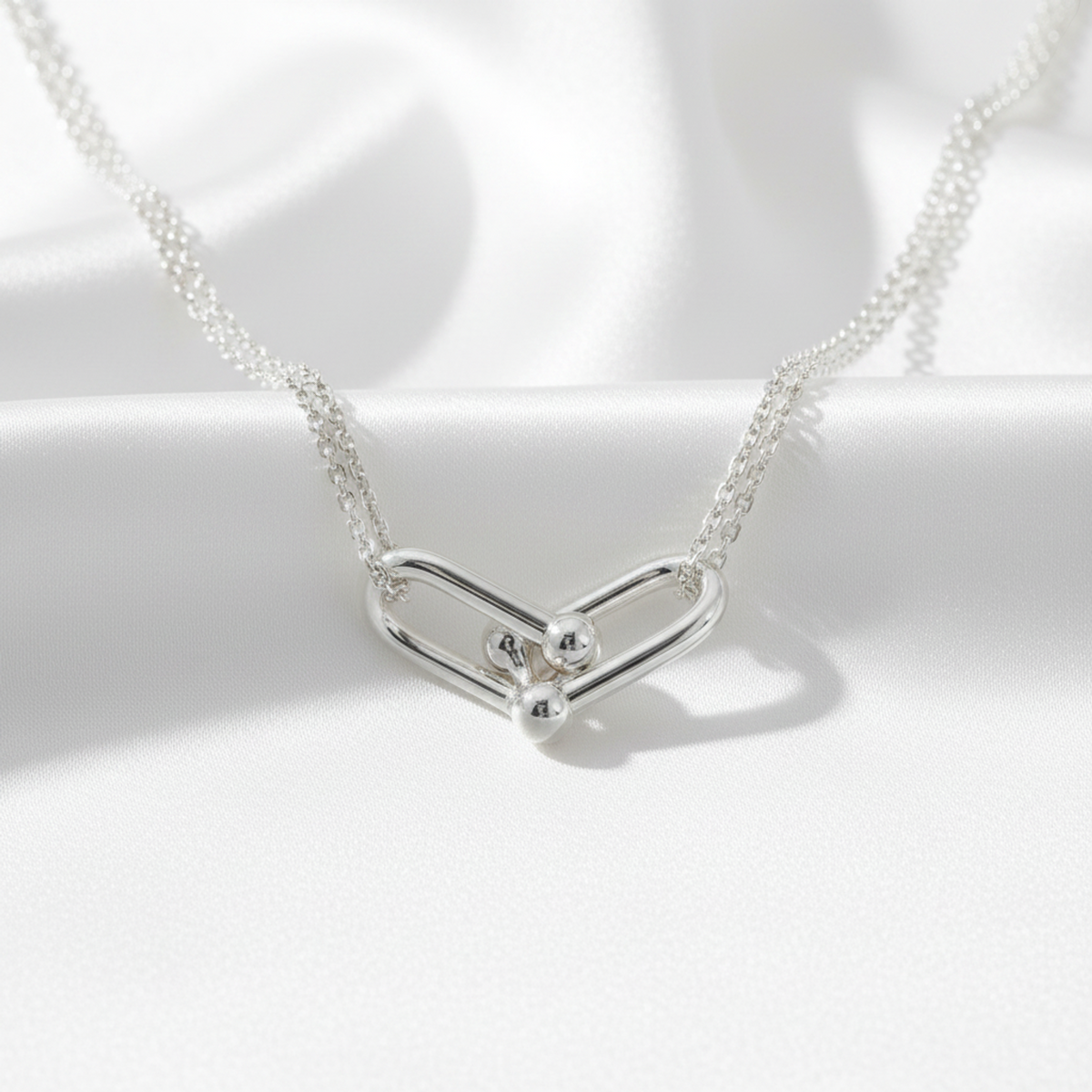 Tiffany Hardware · Sterling Silver Necklace