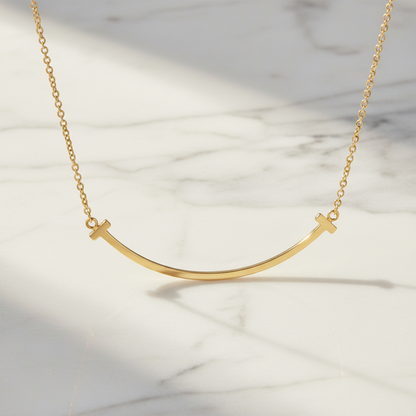 Tiffany T Smile · 18K Yellow Gold · Small
