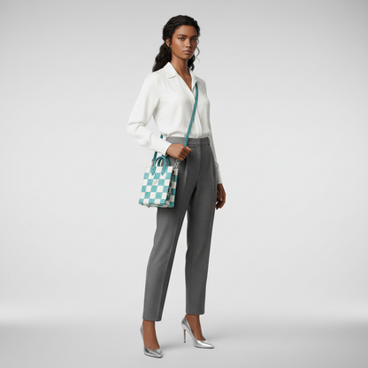 Louis Vuitton Damier Checkerboard Sac Plat XS