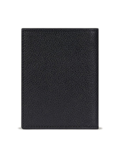GIVENCHY Luxury Grained Leather Card Holder - Mini