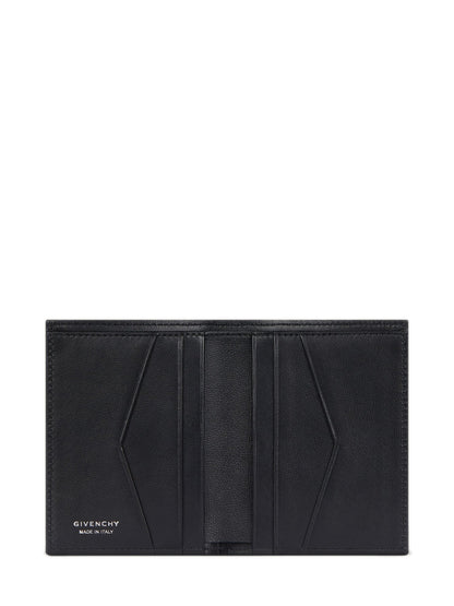GIVENCHY Luxury Grained Leather Card Holder - Mini