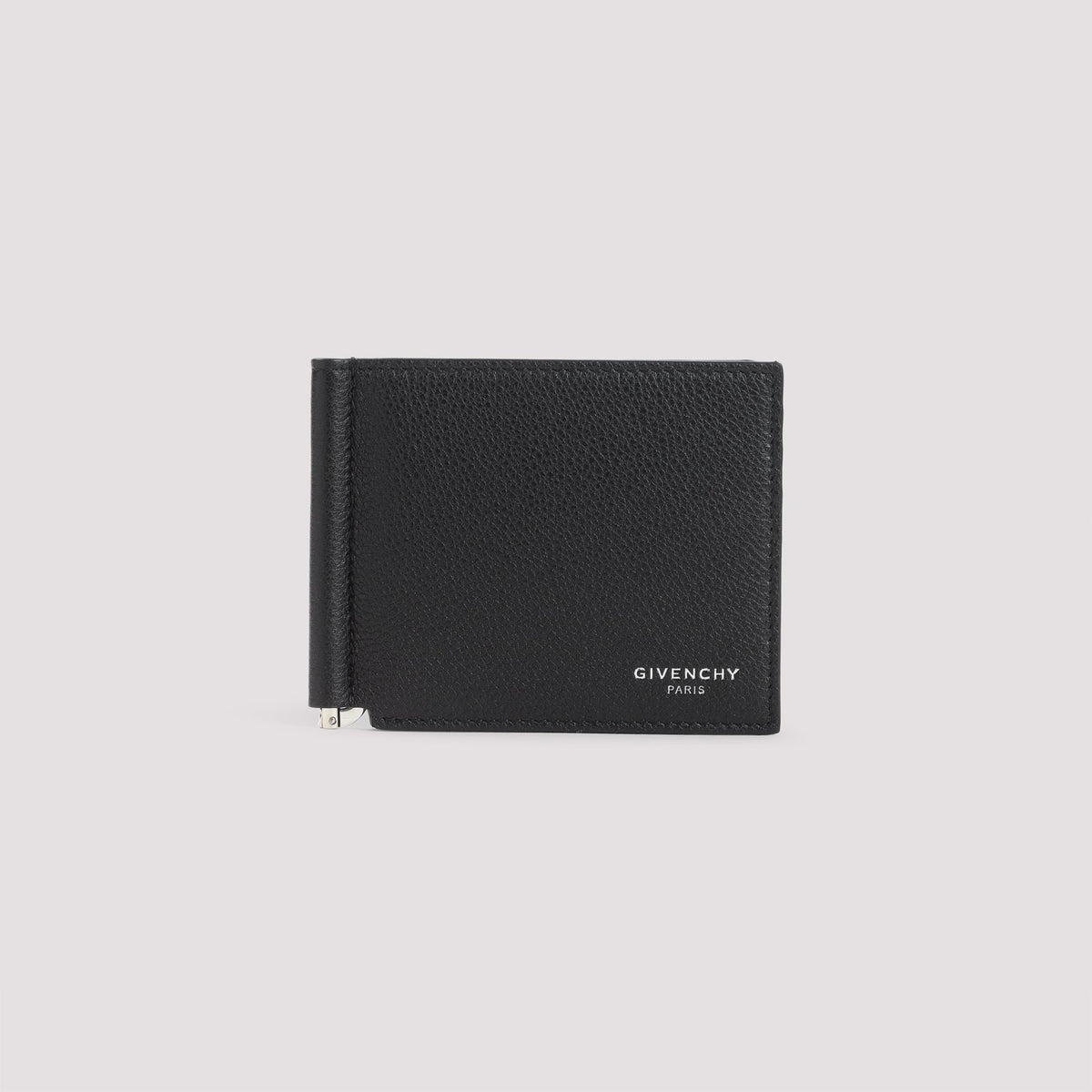 GIVENCHY 100% Leather Mini Bill Clip Wallet