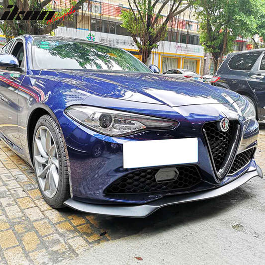 2017-2021 Alfa Romeo Giulia A Style Painted Front Bumper Lip PP — photo 2 of 10