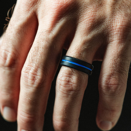 Thin Blue Line - Silicone