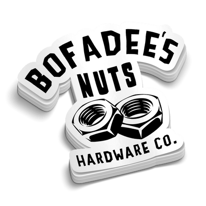 Bofadee's Hard Hat Decal — photo 1 of 2