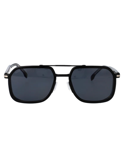 HUGO BOSS Men's Stainless Steel Sunglasses - Model BOSS 1724/S