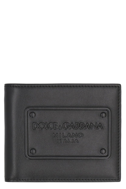 DOLCE & GABBANA Men's Mini Leather Wallet