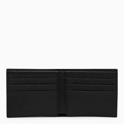 Dolce & Gabbana Black Leather Wallet With Logo