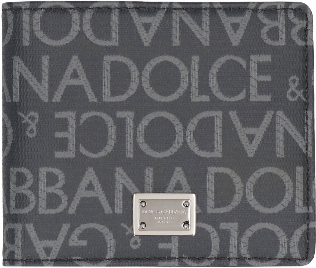 DOLCE & GABBANA Mini All-Over Logo Wallet