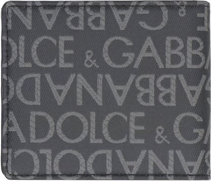 DOLCE & GABBANA Mini All-Over Logo Wallet