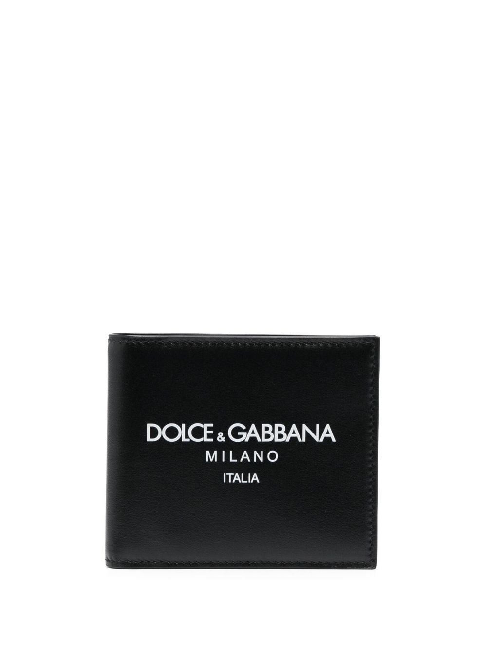 DOLCE & GABBANA Mini Leather Flap-Over Wallet