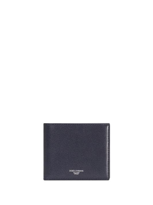 DOLCE & GABBANA Mini Calfskin Wallet for Men