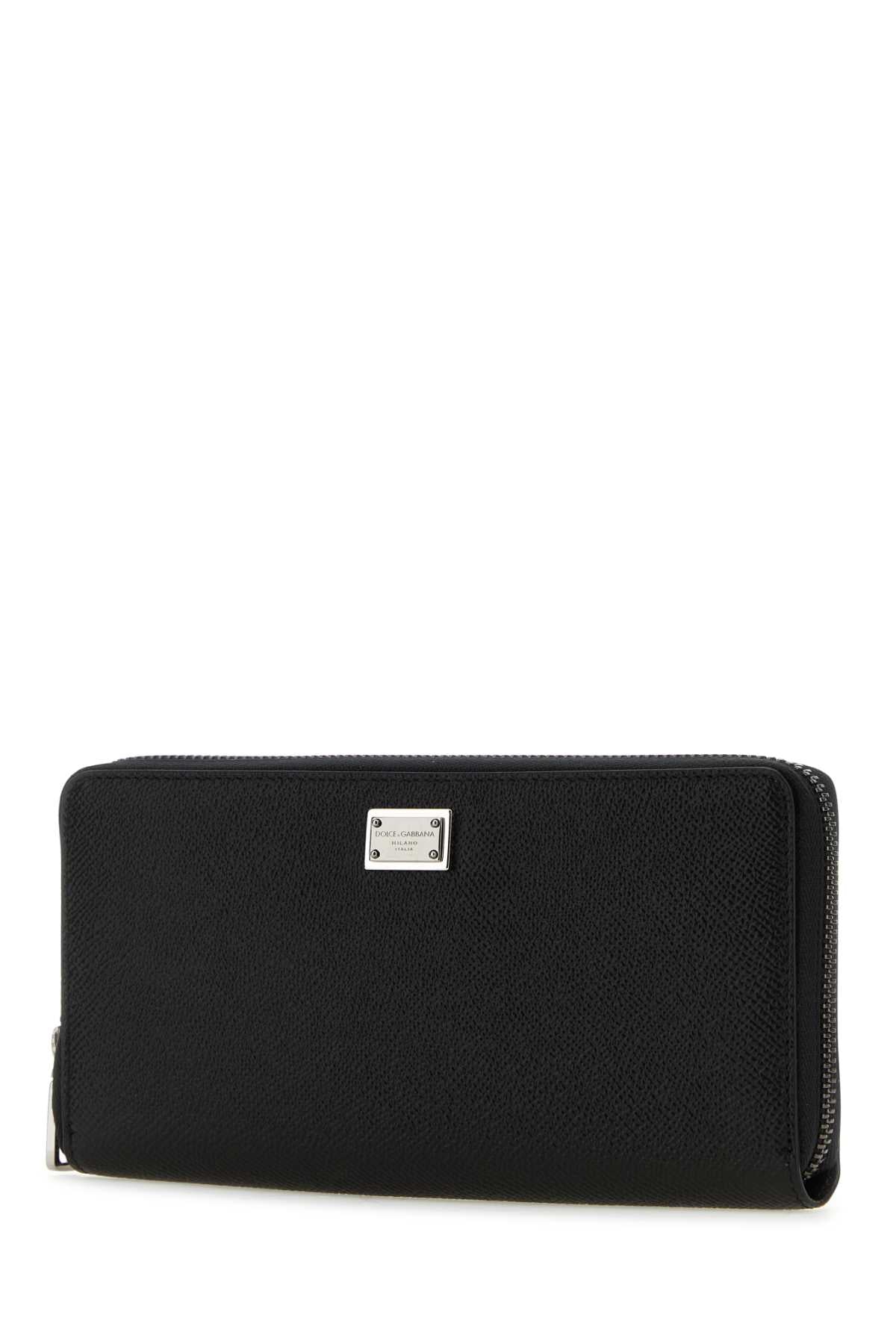 DOLCE & GABBANA Sleek Mini Leather Wallet for Men