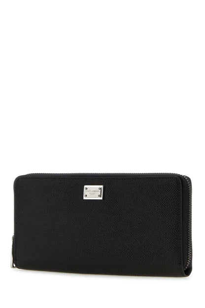 DOLCE & GABBANA Sleek Mini Leather Wallet for Men
