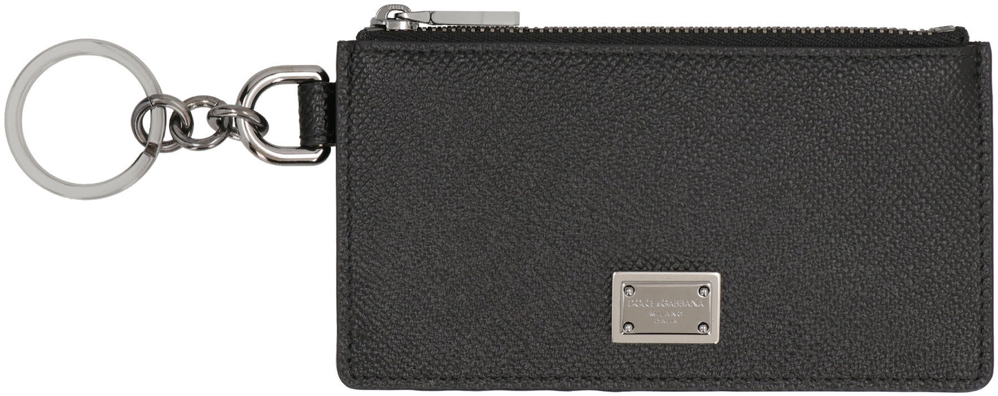 DOLCE & GABBANA Mini Leather Card Holder