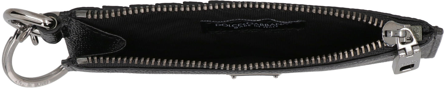 DOLCE & GABBANA Mini Leather Card Holder