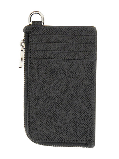 DOLCE & GABBANA Mini Logo Plaque Card Holder