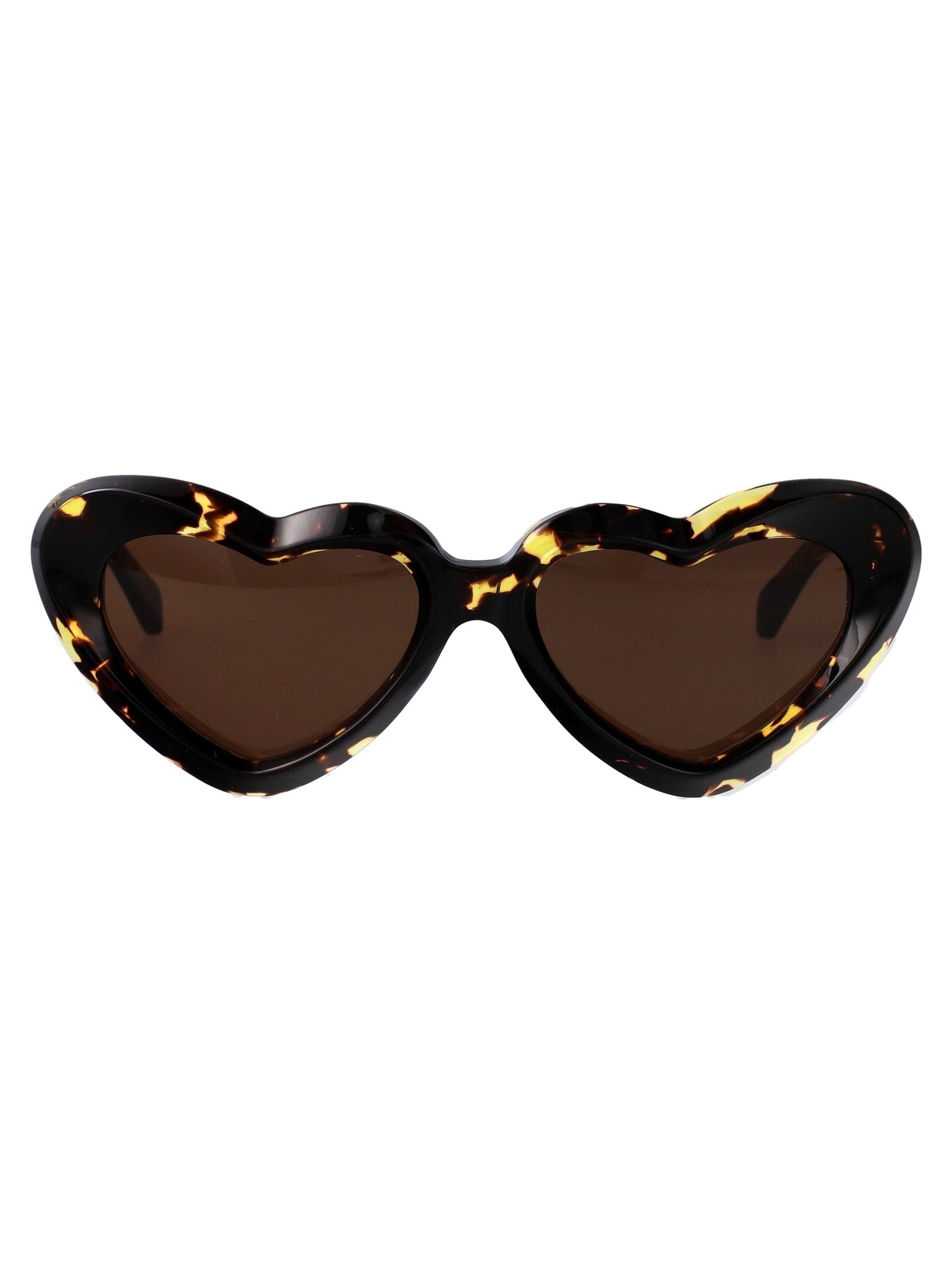 BOTTEGA VENETA Havana Frame Women's Sunglasses