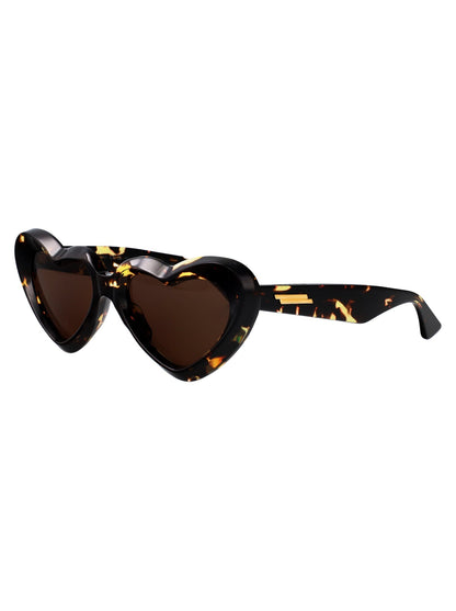 BOTTEGA VENETA Havana Frame Women's Sunglasses