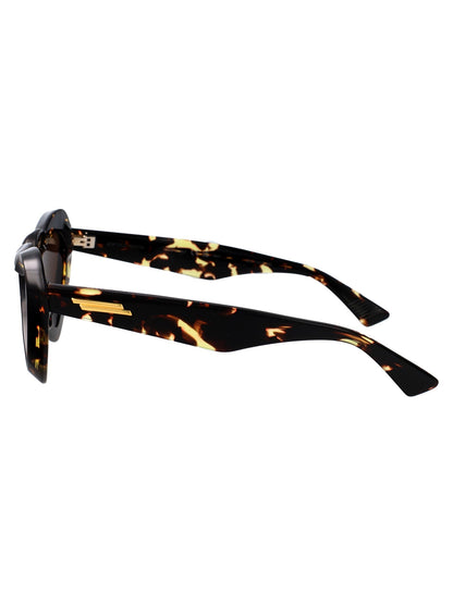 BOTTEGA VENETA Havana Frame Women's Sunglasses