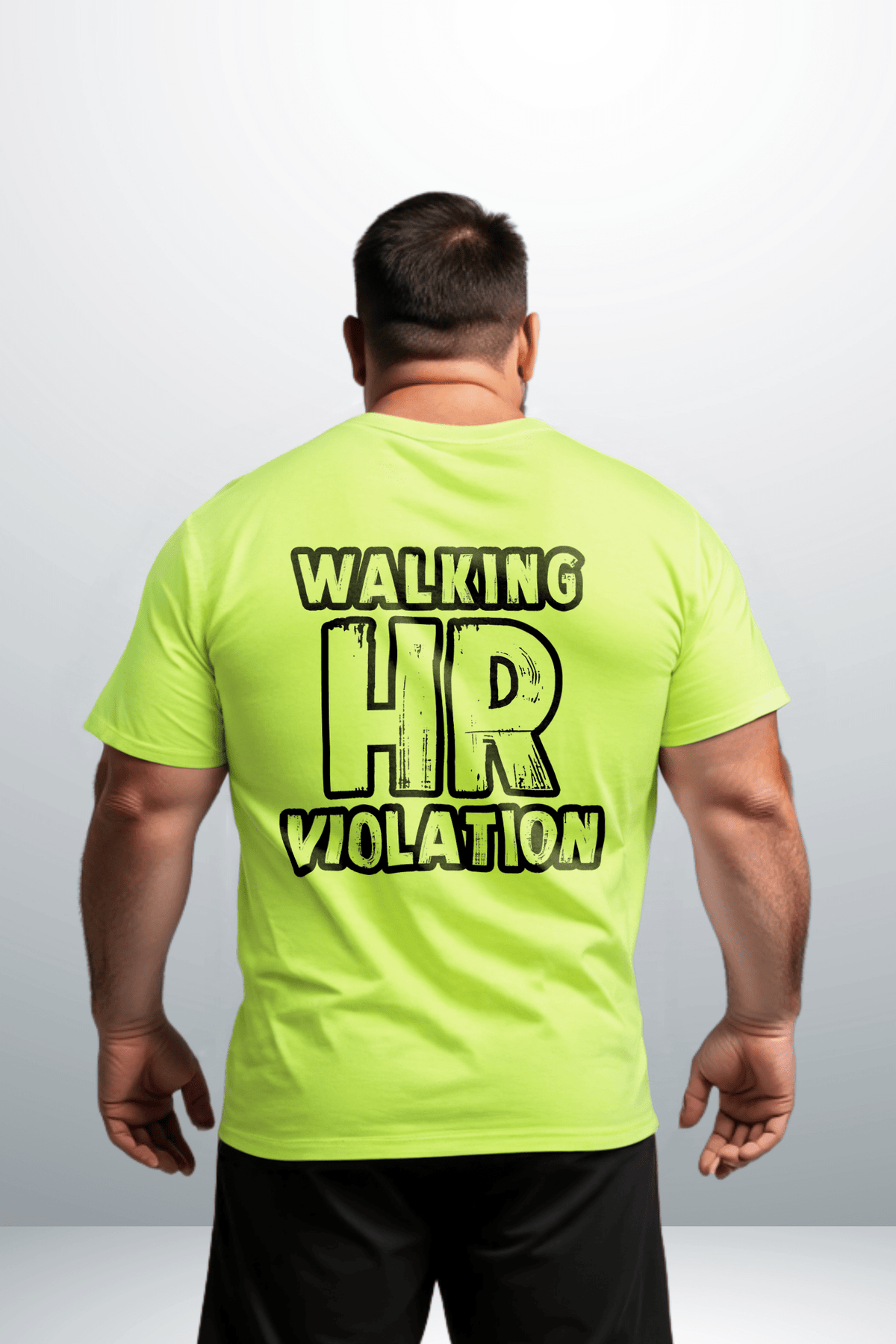 HR Violation - Safety Yellow T-Shirt — photo 3 of 5