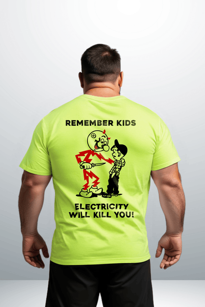 Remember Kids - Safety Yellow T-Shirt — photo 2 of 4