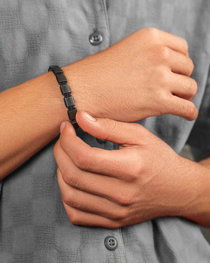 Shungite EMF Protection Bracelet - Havana