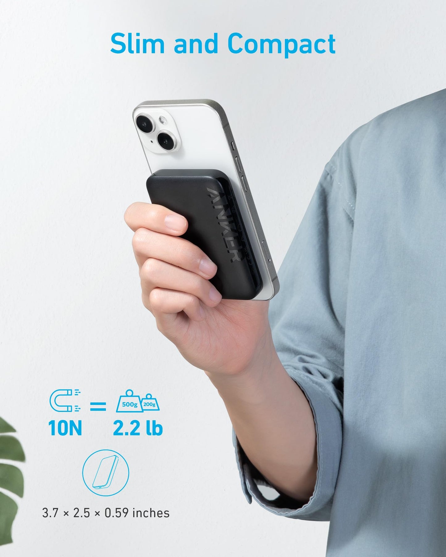 Anker <b>321</b> MagGo Battery (PowerCore Magnetic 5K) — photo 3 of 10