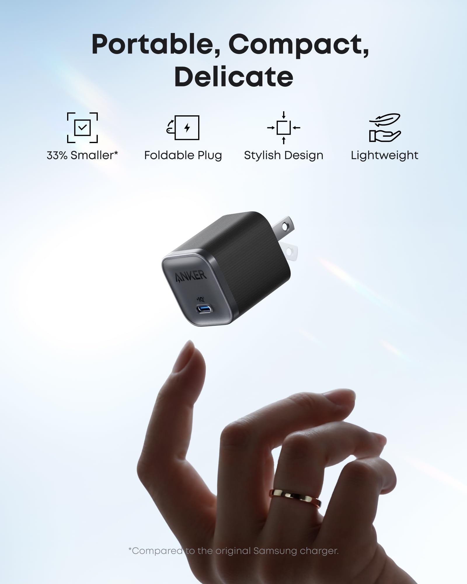 Anker Nano Charger (45W) with USB-C to USB-C Cable — photo 3 of 10