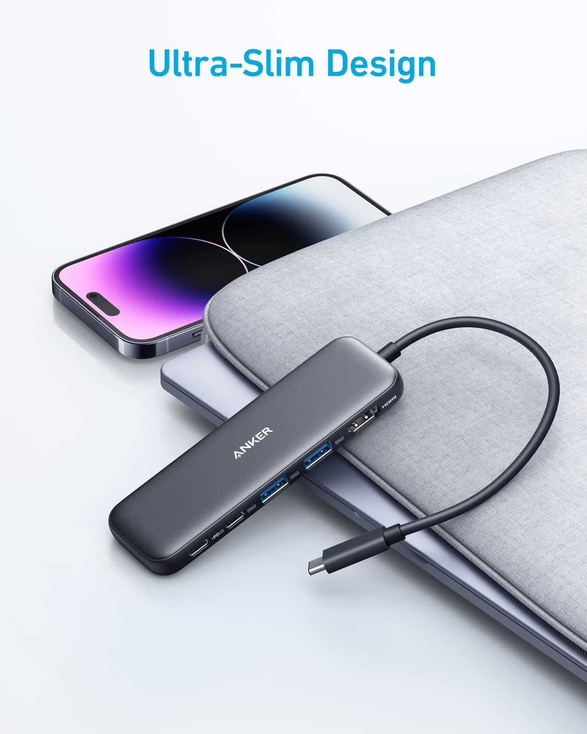 Anker <b>332</b> USB-C Hub (5-in-1) — photo 5 of 6