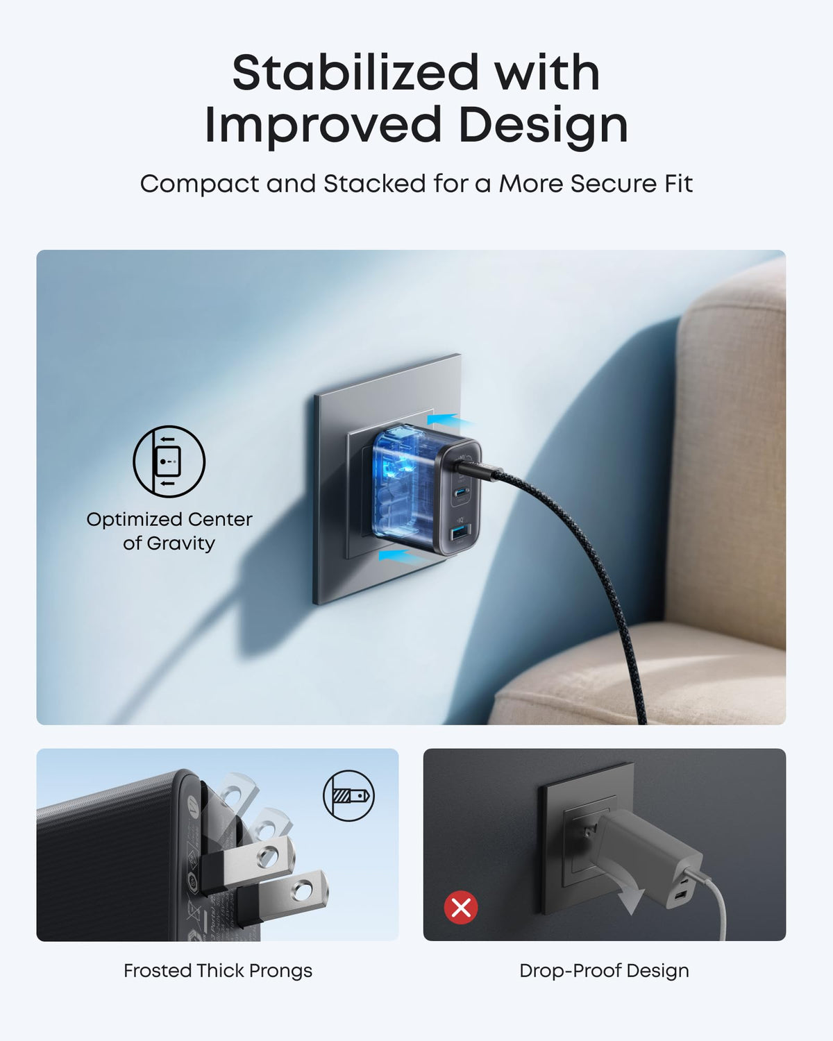 Anker Nano Charger (70W, 3 Ports) — photo 6 of 10
