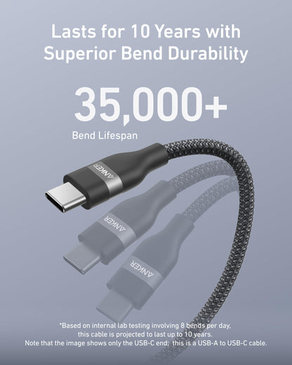 Anker USB-A to USB-C Cable (3 ft / 6 ft, Upcycled-Braided) — photo 10 of 10