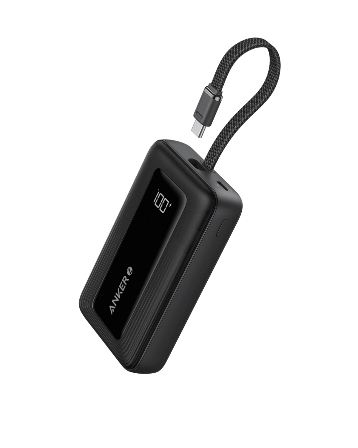 Anker Zolo Power Bank (10K, 30W) with a 5.4-inch (13.7 cm) built-in USB-C cable. — photo 1 of 10