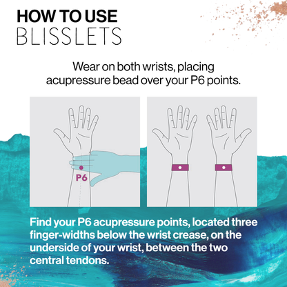 Edith + Clare Nausea & Anxiety Relief Bracelets