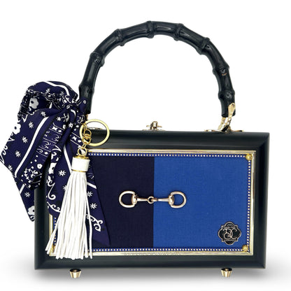 Blue Polo Toile Bag