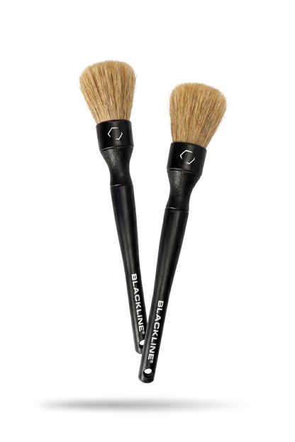 BLACKLINE® Wildschweinborstenpinsel-Set