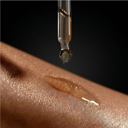 Dark Orchid Pheromone Body Oil — Seductive Orchid, Jasmine & Amber with Black Obsidian